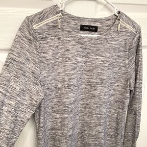 Ivanka Trump Double Zipper Top